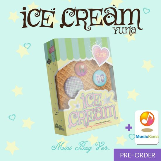 {PRE-ORDER} YUNA - [Ice Cream] (MD Ver.) + MusicKorea Photocard